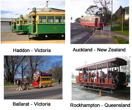 Four images from COTMA Member Museums, Haddon - Victoria, Auckland, Ballarat and Rockhampton Museum Set 7